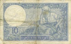 10 Francs MINERVE FRANCIA  1928 F.06.13 MB
