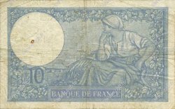 10 Francs MINERVE modifié FRANKREICH  1939 F.07.01 S