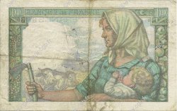 10 Francs MINEUR FRANCE  1941 F.08.02 VF
