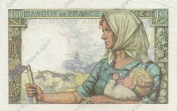 10 Francs MINEUR FRANCE  1942 F.08.04 XF - AU