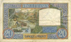 20 Francs TRAVAIL ET SCIENCE FRANKREICH  1941 F.12.16 SS