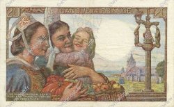 20 Francs PÊCHEUR FRANCIA  1942 F.13.01 EBC