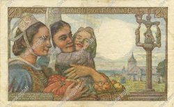 20 Francs PÊCHEUR FRANCE  1948 F.13.12 VF+