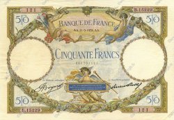 50 Francs LUC OLIVIER MERSON type modifié  FRANCIA  1934 F.16.05
