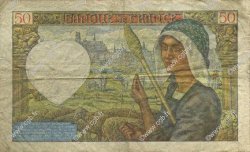 50 Francs JACQUES CŒUR FRANCIA  1941 F.19.07 BC