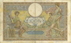 100 Francs LUC OLIVIER MERSON sans LOM FRANKREICH  1914 F.23.06 S