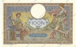 100 Francs LUC OLIVIER MERSON sans LOM FRANCIA  1915 F.23.07 EBC a SC