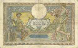 100 Francs LUC OLIVIER MERSON sans LOM FRANKREICH  1923 F.23.16 fS