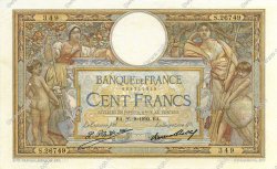 100 Francs LUC OLIVIER MERSON grands cartouches  FRANCE  1930 F.24.09
