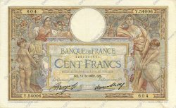 100 Francs LUC OLIVIER MERSON grands cartouches FRANCIA  1937 F.24.16 MBC+