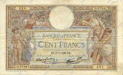 100 Francs LUC OLIVIER MERSON type modifié FRANCIA  1938 F.25.09 BB