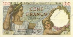 100 Francs SULLY FRANCE  1939 F.26.10