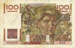 100 Francs JEUNE PAYSAN FRANCIA  1946 F.28.07 MBC