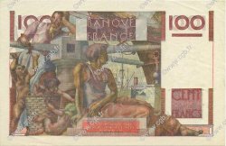 100 Francs JEUNE PAYSAN FRANKREICH  1952 F.28.33 VZ to fST