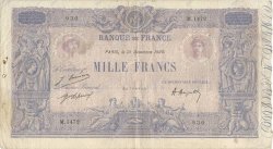 1000 Francs BLEU ET ROSE FRANCIA  1920 F.36.36 MB