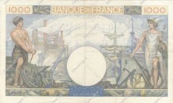 1000 Francs COMMERCE ET INDUSTRIE FRANCIA  1940 F.39.03 q.SPL