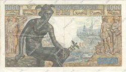 1000 Francs DÉESSE DÉMÉTER FRANKREICH  1942 F.40.02 SS
