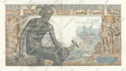 1000 Francs DÉESSE DÉMÉTER FRANCIA  1942 F.40.03 EBC
