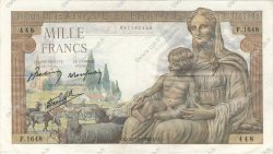 1000 Francs DÉESSE DÉMÉTER FRANCE  1942 F.40.09 TTB+