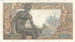 1000 Francs DÉESSE DÉMÉTER FRANKREICH  1942 F.40.12 VZ