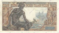 1000 Francs DÉESSE DÉMÉTER FRANKREICH  1942 F.40.13 VZ