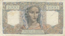 1000 Francs MINERVE ET HERCULE FRANCE  1945 F.41.02 pr.TB