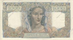 1000 Francs MINERVE ET HERCULE FRANKREICH  1945 F.41.02 fVZ