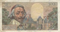 1000 Francs RICHELIEU FRANCE  1954 F.42.06 pr.TTB
