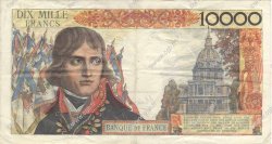 10000 Francs BONAPARTE FRANCIA  1958 F.51.12 BC+