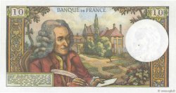 10 Francs VOLTAIRE FRANCE  1970 F.62.43 pr.SPL