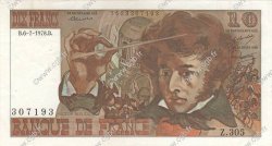 10 Francs BERLIOZ FRANCIA  1978 F.63.24 EBC