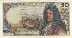 50 Francs RACINE FRANKREICH  1974 F.64.26 SS