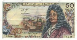 50 Francs RACINE FRANCIA  1974 F.64.27 SPL