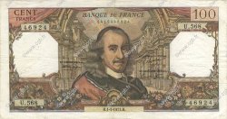 100 Francs CORNEILLE FRANCIA  1971 F.65.36 q.BB