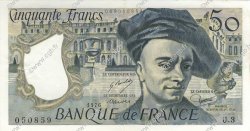 50 Francs QUENTIN DE LA TOUR FRANCIA  1976 F.67.01 SPL