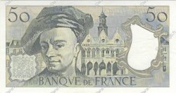 50 Francs QUENTIN DE LA TOUR FRANCIA  1984 F.67.10 AU+