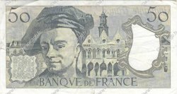 50 Francs QUENTIN DE LA TOUR FRANCE  1986 F.67.12 VF+