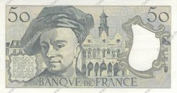 50 Francs QUENTIN DE LA TOUR FRANCIA  1990 F.67.16 SPL+