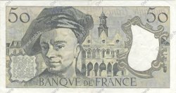 50 Francs QUENTIN DE LA TOUR FRANCIA  1992 F.67.18 MBC+