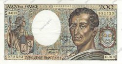 200 Francs MONTESQUIEU FRANCIA  1983 F.70.03 SPL+