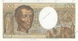 200 Francs MONTESQUIEU FRANKREICH  1989 F.70.09 fST+