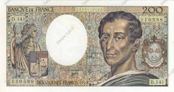 200 Francs MONTESQUIEU FRANCE  1992 F.70.12c SPL