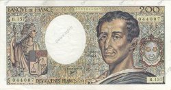 200 Francs MONTESQUIEU Modifié FRANCE  1994 F.70/2.01 SUP