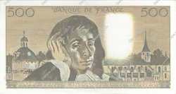 500 Francs PASCAL FRANCIA  1991 F.71.48 q.AU