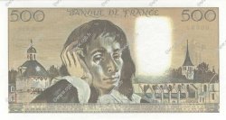 500 Francs PASCAL FRANKREICH  1993 F.71.52 ST