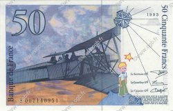 50 Francs SAINT-EXUPÉRY FRANKREICH  1993 F.72.02 ST