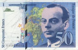 50 Francs SAINT-EXUPÉRY FRANCE  1993 F.72.02 AU