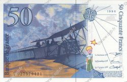 50 Francs SAINT-EXUPÉRY modifié FRANCE  1994 F.73.01d UNC