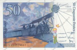 50 Francs SAINT-EXUPÉRY modifié FRANCE  1997 F.73.04 UNC-
