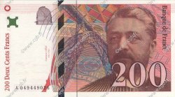 200 Francs EIFFEL FRANCIA  1996 F.75.03b AU